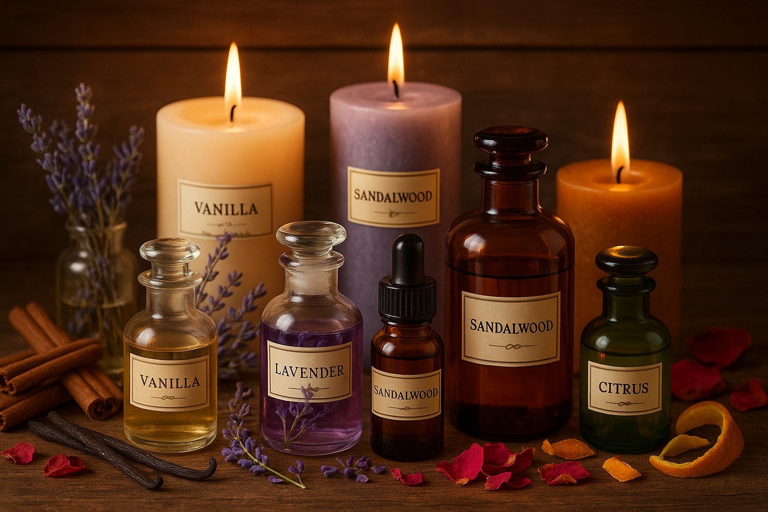 Aromas For Candles - Cruetly free & Vegan