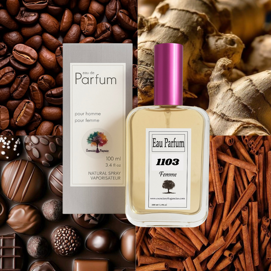 Perfume Femenino 1103 - Símil Khamrah Qahwa Lattafa Perfumes