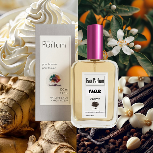 Perfume Femenino 1102 - Símil Zadig Eau De Parfum