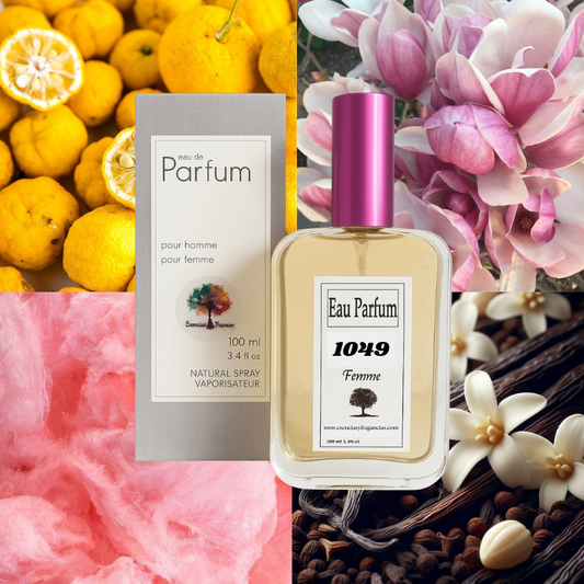 Perfume Femenino 1049 - Símil Aura White Magnolia de Loewe