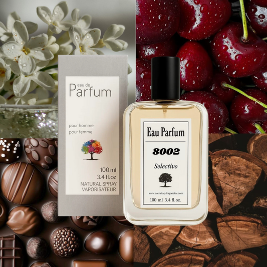 Perfume Selecto 8002 - Símil Lovefest Burning Cherry 48 Eau De Parfum de Kayali Fragances (Unisex)