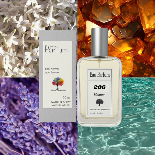 Perfume Masculino 206 - Símil Cool Water de Davidoff