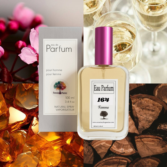 Perfume Femenino 164 - Símil 212 VIP Rosé de Carolina H