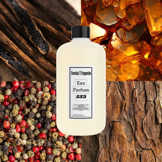 Perfume Nicho 553 - Símil Oud Wood Intense de Tom F (Unisex)