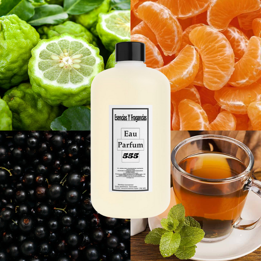 Perfume Nicho 555 - Símil Silver Mountain Water de Creed (Unisex)