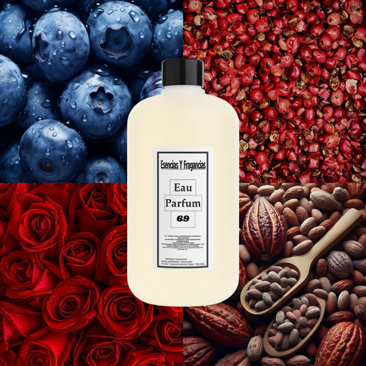 Perfume Femenino 69 - Símil Black XS For Her de Paco R