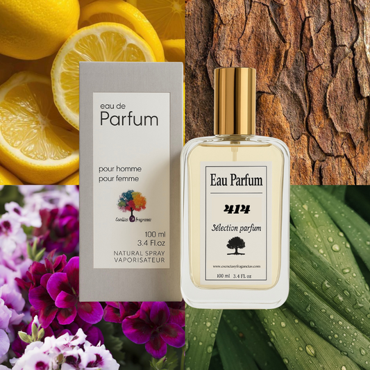 Perfume Nicho 414- Símil Terre d'Hermes Eau Intense Vetiver (Masculino)