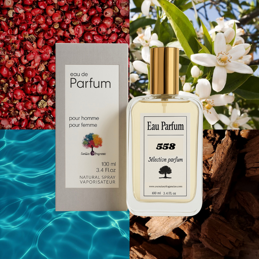 Perfume Nicho 558 - Símil Oud Minerale de Tom F (Unisex)