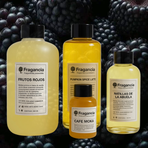 FRAGANCIA DE VELAS BLACK RASPBERRY AND SUGAR