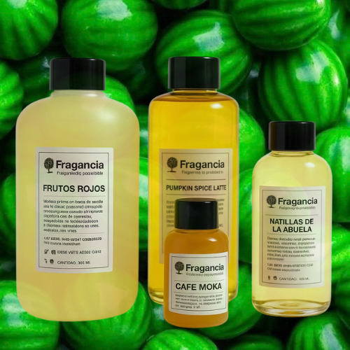 FRAGANCIA DE VELAS CHICLE DE MELON