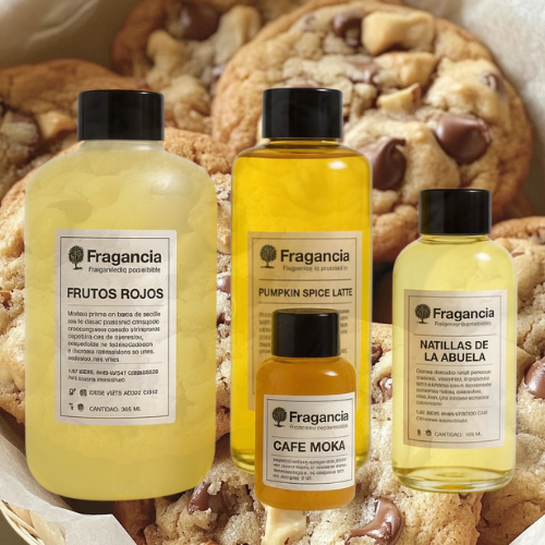 FRAGANCIA DE VELAS COOKIES CARAMEL