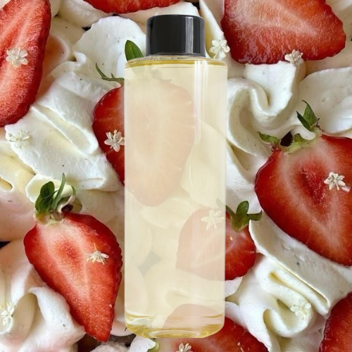 FRAGANCIA DE VELAS FRESAS Y NATA 265 ML