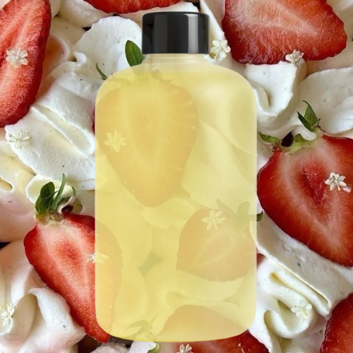 FRAGANCIA DE VELAS FRESAS Y NATA 500 ML