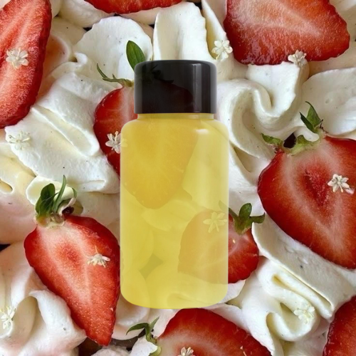 FRAGANCIA DE VELAS FRESAS Y NATA 55 ML