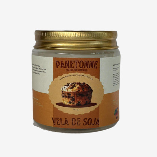 Vela Panettone - Vela De Soja / 90 gr
