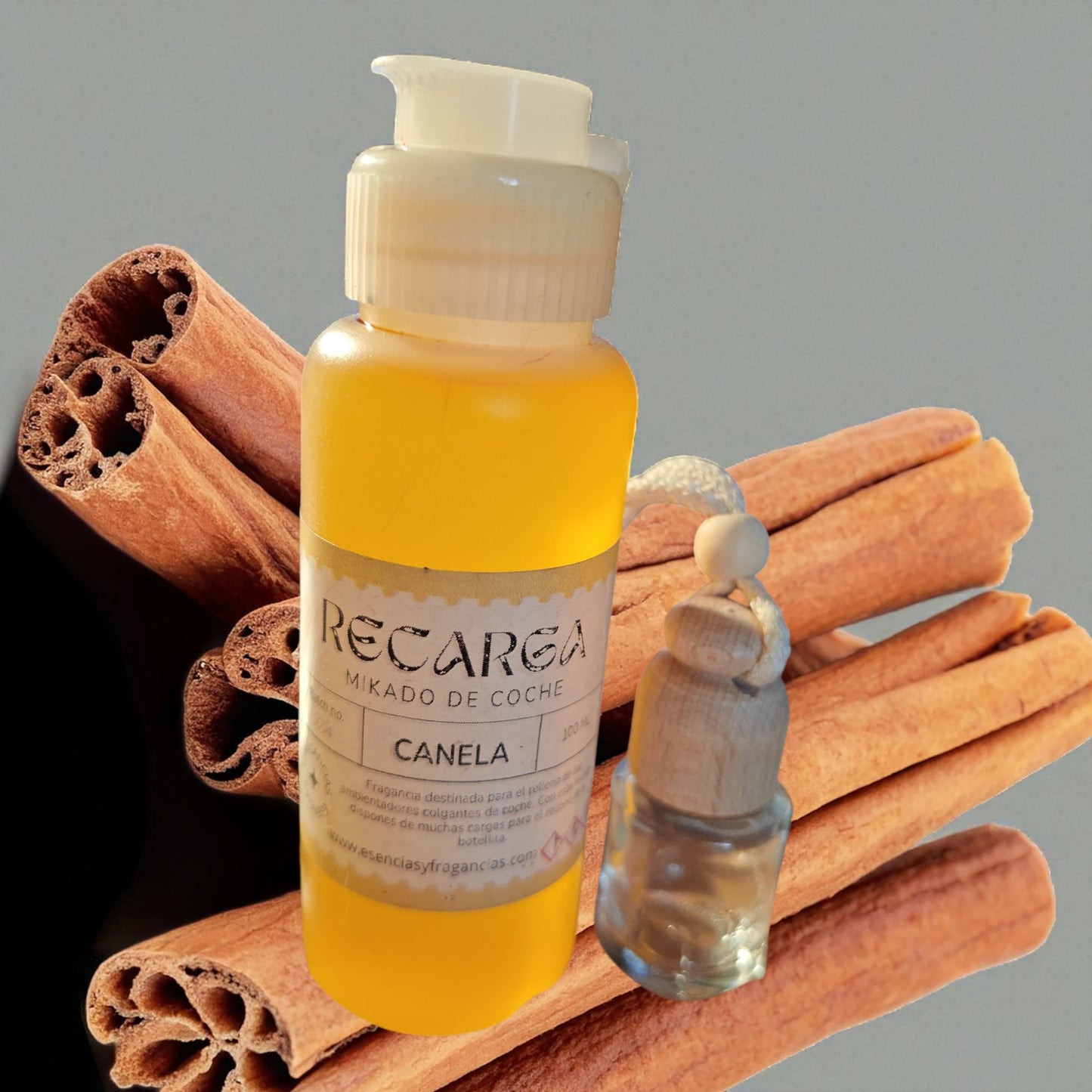 Recarga Ambientador de Coche, Refill Canela