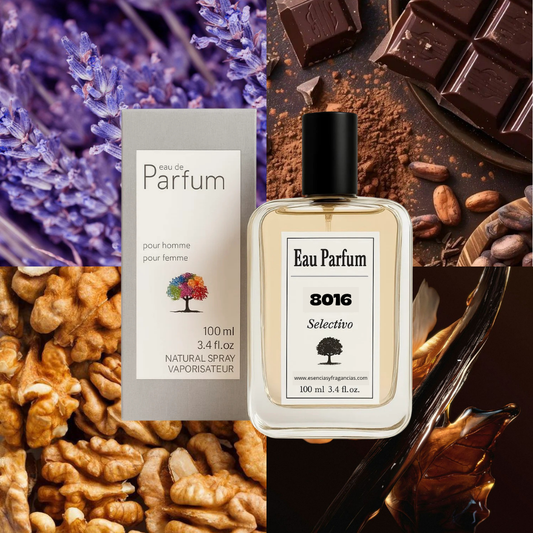Perfume Selecto 8016 - Símil Asad Bourbon de Lattafa Perfumes (Masculino)