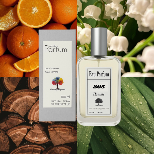 Perfume Masculino 205 - Símil Fierce de Abercrombie & Fitch