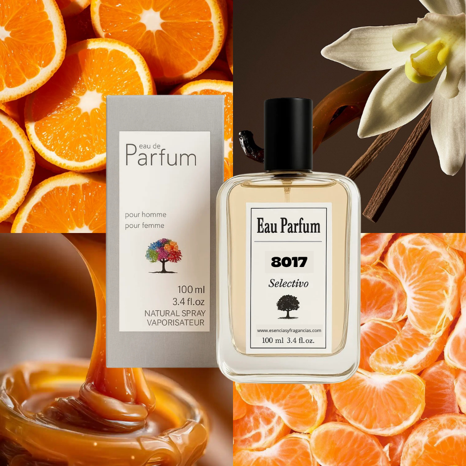 Perfume Selecto 8017 - Símil Mandarin Sky Elixir de Armaf (Unisex)
