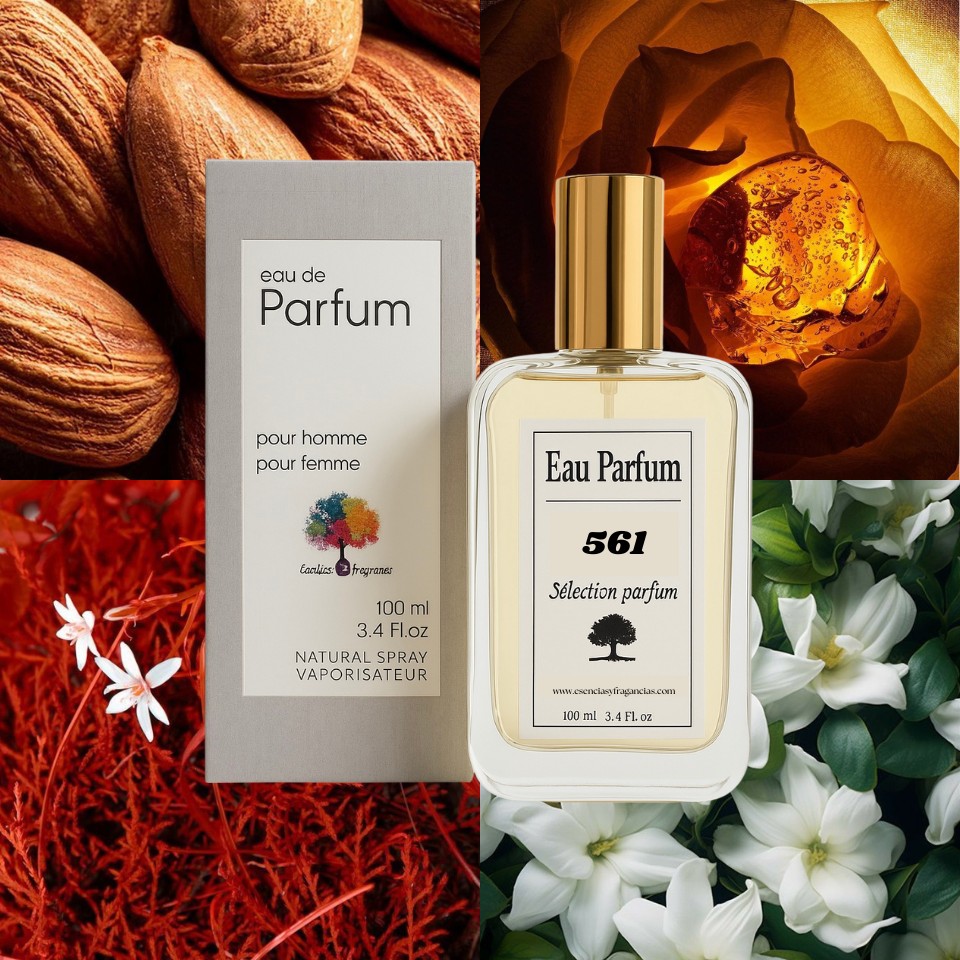 Perfume Nicho 561 - Símil Baccarat Rouge 540 Extrait de Parfum (Unisex)