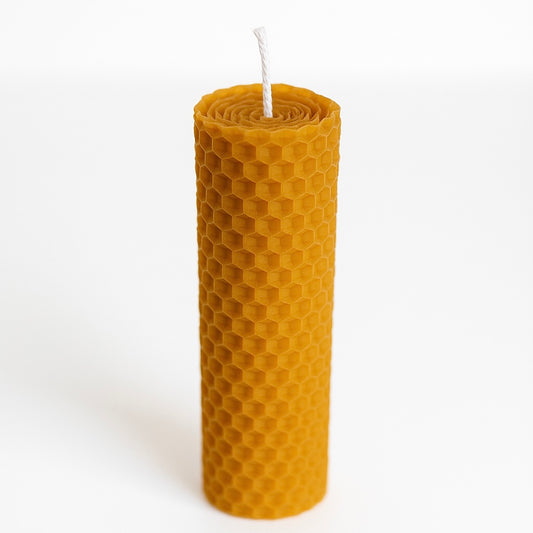 Vela de Cera de Abeja Natural