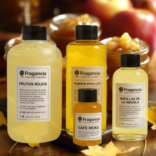 FRAGANCIA DE VELAS CANELA MANZANA