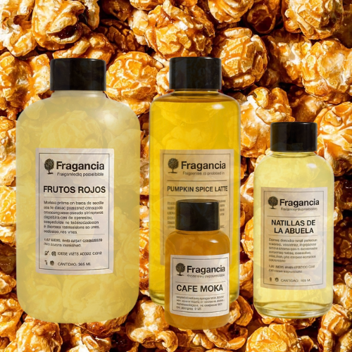 FRAGANCIA DE VELAS POPCORN CARAMEL
