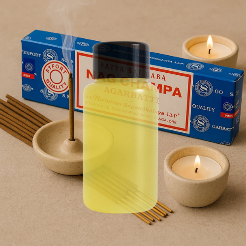 FRAGANCIA DE VELAS NAG CHAMPA 55 ML