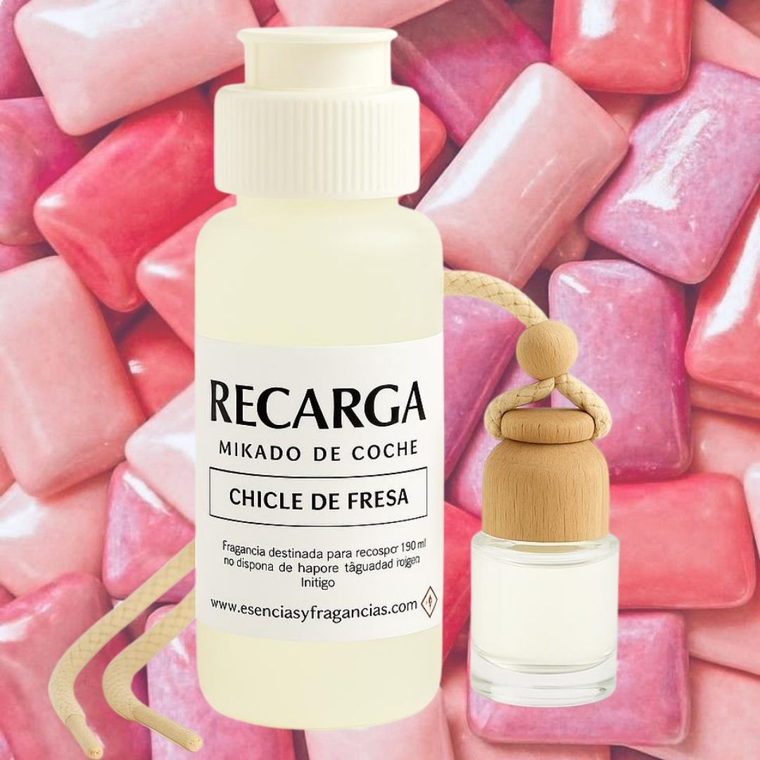 REFILL MIKADO DE COCHE CHICLE DE FRESA