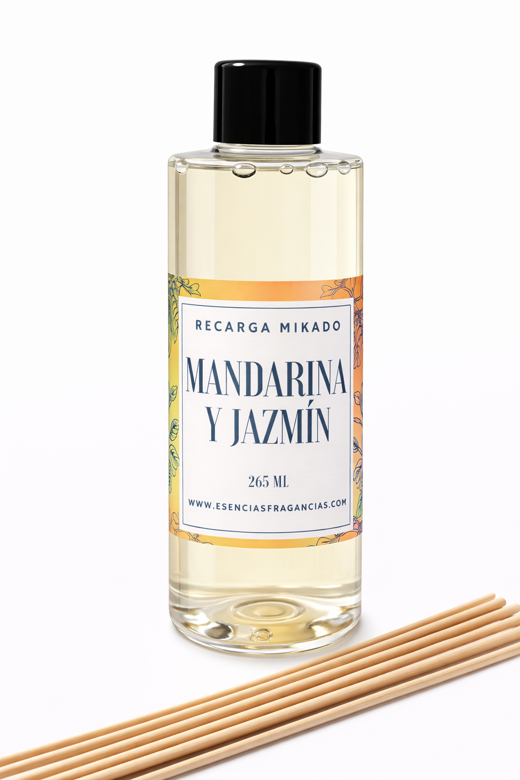 Recarga Mikado Mandarina Y Jazmín - 265 ml