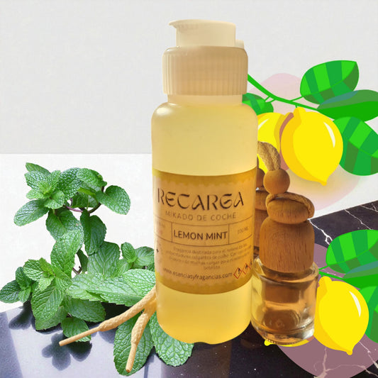 Recarga Ambientador de Coche, Refill Lemon Mint