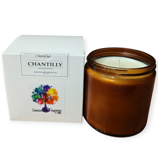 Vela Chantilly - Vela de Soja / 400 gr
