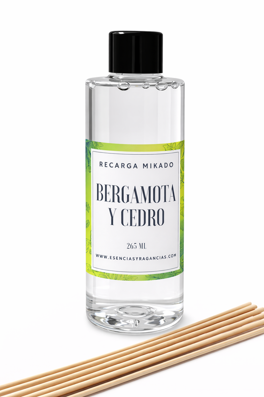 Recarga Mikado Bergamota Y Cedro - 265 ml