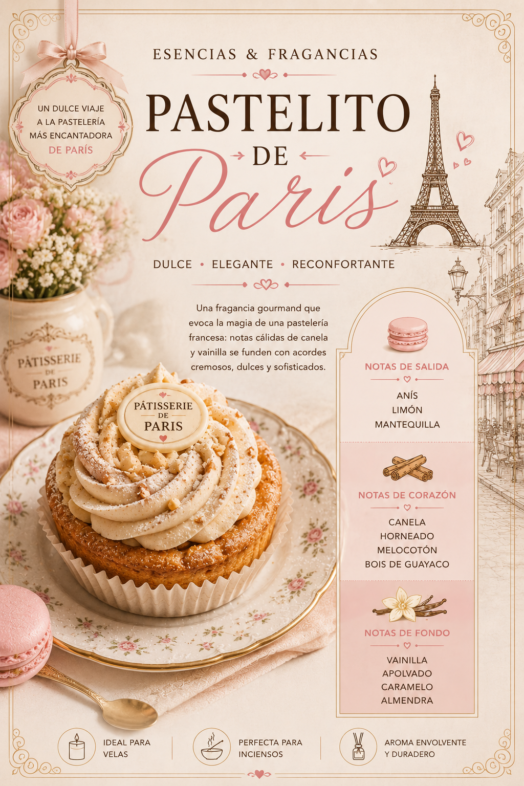 Fragancia Pastelito de París